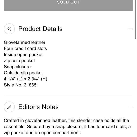 Coach Navy Wallet - Picture 2 of 7